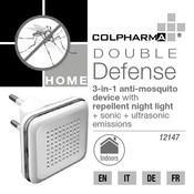 COLPHARMA DOUBLE DEFENCE HOME 12147 Quick Start Manual