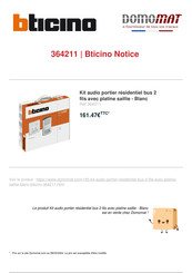 Bticino Bus 2 Installation Manual