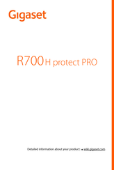 Gigaset R700H protect PRO Manual