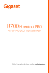 Gigaset R700H protect PRO Manual