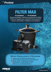 poolstar PF-FILMAX04 Installation And Operating Instructions Manual