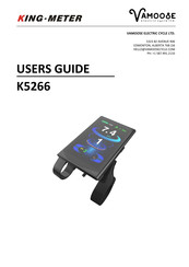 Vamoose KING-METER K5266 User Manual