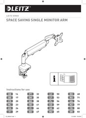 LEITZ ERGO 64890089 Instructions For Use Manual
