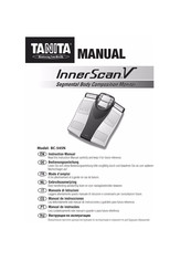 Tanita BC-545N Instruction Manual