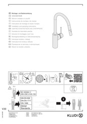 Kludi E-GO Voice Installation And Operating Instruction