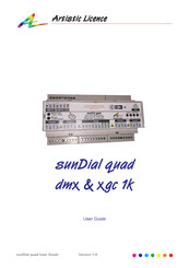 Artistic Licence sunDial quad dmx 1k User Manual