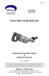 Wilson Electronics 76189-0220 Operating Instructions & Service Manual