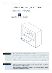 Noble Flame VENTURO User Manual
