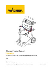 WAGNER SPRINT XE Translation Of The Original Operating Manual