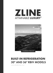 Zline RBIV-30 Installation Manual