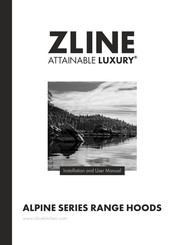 Zline ALPINE Series Installation And User Manual