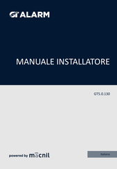 macnil GT ALARM GT5.0.130 Installer Manual