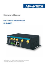 Advantech ICR-4133 Hardware Manual