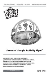 Bright Starts Jammin' Jungle Activity Gym Manual