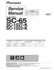 Pioneer SC-65 ELITE Service Manual