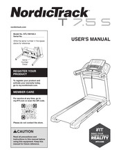 iFIT NordicTrack T 7.5 S User Manual