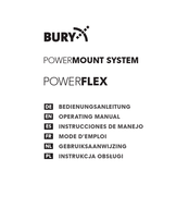 BURY POWERMOUNT SYSTEM POWERFLEX Operating Manual