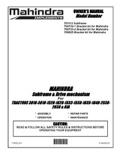 Mahindra 701113 Owner's Manual
