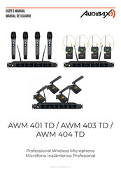 Audibax AWM 404 TD User Manual