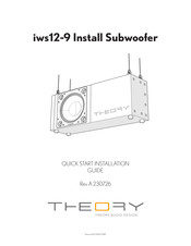 THEORY iws12-9 Quick Start Installation Manual