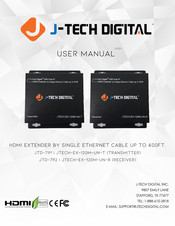 J-Tech Digital JTECH-EX-120M-UN-T User Manual