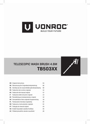 VONROC TB503 Series Original Instructions Manual