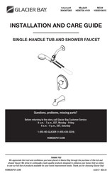 Glacier bay 1003010615 Installation And Care Manual