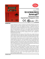 Fireye BurnerLogiX YB110 Manual