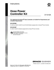 Graco GUSMER 261287 Instructions Manual