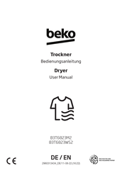 Beko B3T6823WS2 User Manual
