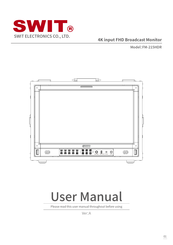SWIT FM-215HDR User Manual