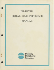 Plessey PM-DLV11J Manual