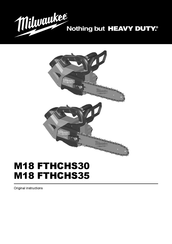 Milwaukee M18 FTHCHS30 Instructions Manual