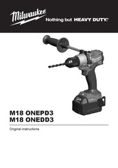 Milwaukee M18 ONEPD3 Instructions Manual