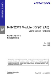 Renesas RY9012A0 User Manual