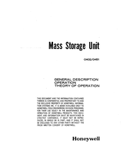 Honeywell BR3ES Operation Manual