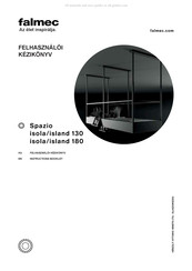 FALMEC Spazio 180 Instruction Booklet