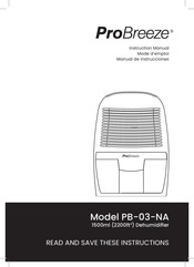 ProBreeze PB-03-NA Instruction Manual
