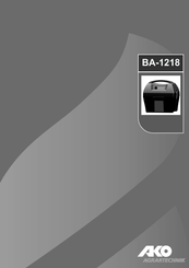 AKO-Agrartechnik BA-1218 Instruction Manual