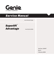 Terex Genie Superlift SLA-20 Service Manual