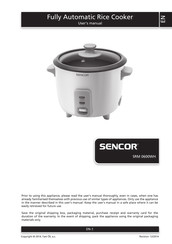 Sencor SRM 0600WH User Manual