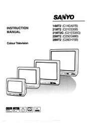 Sanyo 28MT2 Instruction Manual