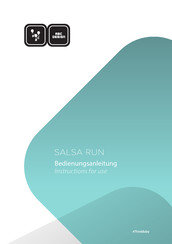 ABC Design SALSA RUN ABC.2024.2 Instructions For Use Manual