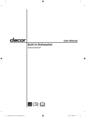 Dacor DDW24G9000AP User Manual