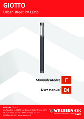 Western GIOTTO User Manual