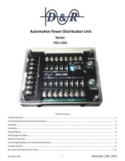D&R PDU-13SS Manual