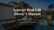 Synergy 8000 Owner's Manual