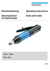 Mannesmann Demag DS 6002 H Operating Instructions Manual