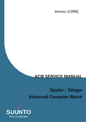 Suunto Spyder Service Manual