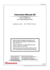 Edwards STP-XF1303 Series Instruction Manual